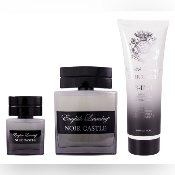 English Laundry Noir Castle Eau De Parfum 3 Piece Gift Set - Picture 8 of 10